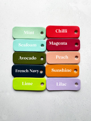 Handmade Leather Keyring, Perfect for Mother's Day or Father's Day.