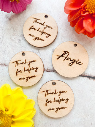 Wooden Token For Teachers