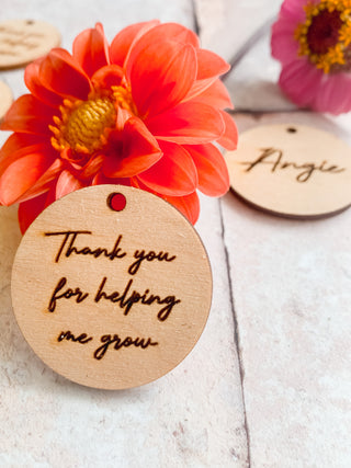 Wooden Token For Teachers