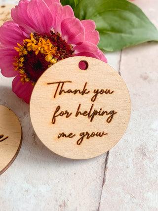 Thank you for helping me grow token