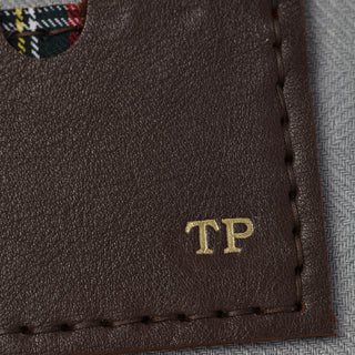 Handmade iPad and Leather Card holder set