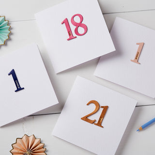 Milestone Birthday Card