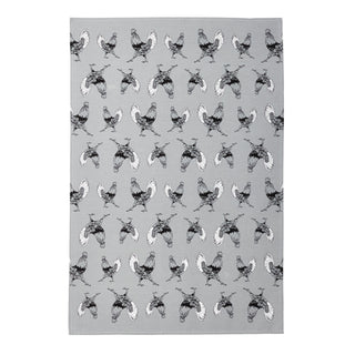 Strutting Cockerel Tea Towel
