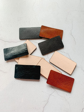 High Quality Leather Blanks for Key rings. DIY Project.