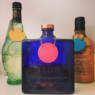 Personalised Leather Bottle Tag