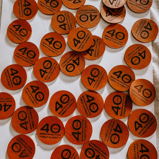 bottle tag for golf club