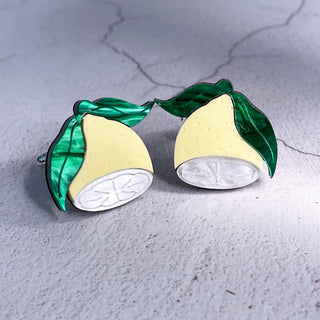 Lemon Cufflinks by Bright Smoke