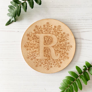 Mandala Monogram Coaster