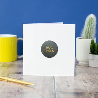 Hug token card