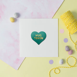 Heart Hug token card