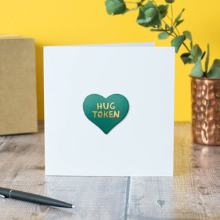 Heart Hug token card