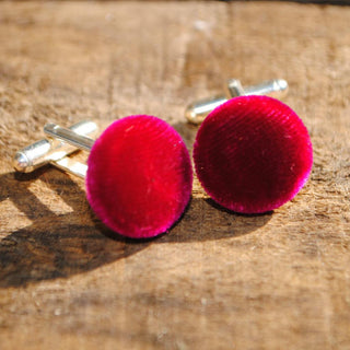 Hot Pink cufflinks