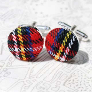 Scottish Tartan Cufflinks