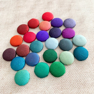 Handmade silk dupion cufflinks with a textured finish, perfect for weddings, groomsmen gifts, and formal occasions. A timeless and elegant accessory for men