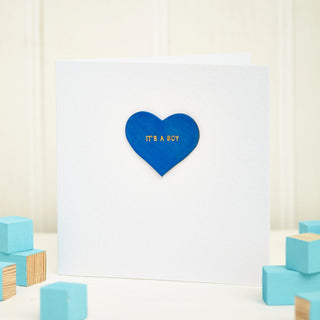 New Baby Announcement Card- Boy