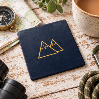Circle Personalised Symbol Hobby Coasters