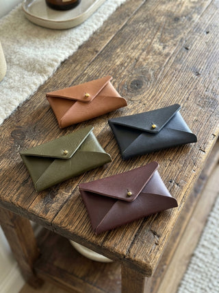 Hand Made Leather Games Night Dice Holder.