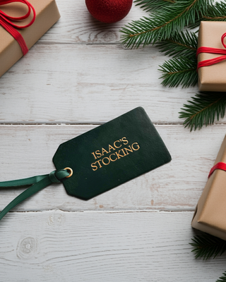 Christmas Stocking label