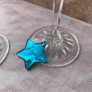 NEW Personalised Wine Glass Charms