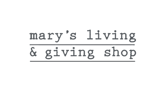 mary's living & giving shop logo