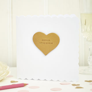 Personalised Wedding and Anniversary Card