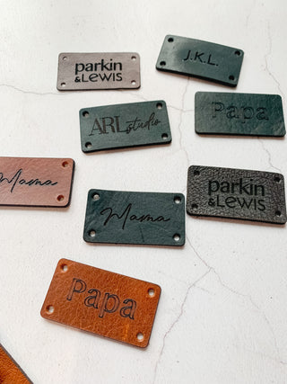 High Quality Leather Blanks for Key rings. DIY Project.