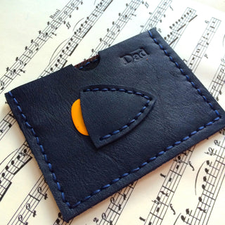 midnight blue plectrum and card holder